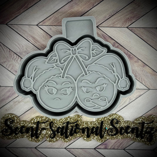 Petty Xmas Cherries mold
