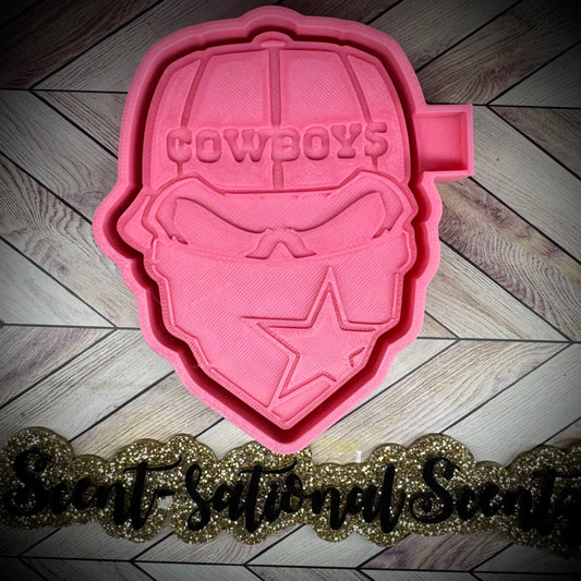Cowboys Skull mold