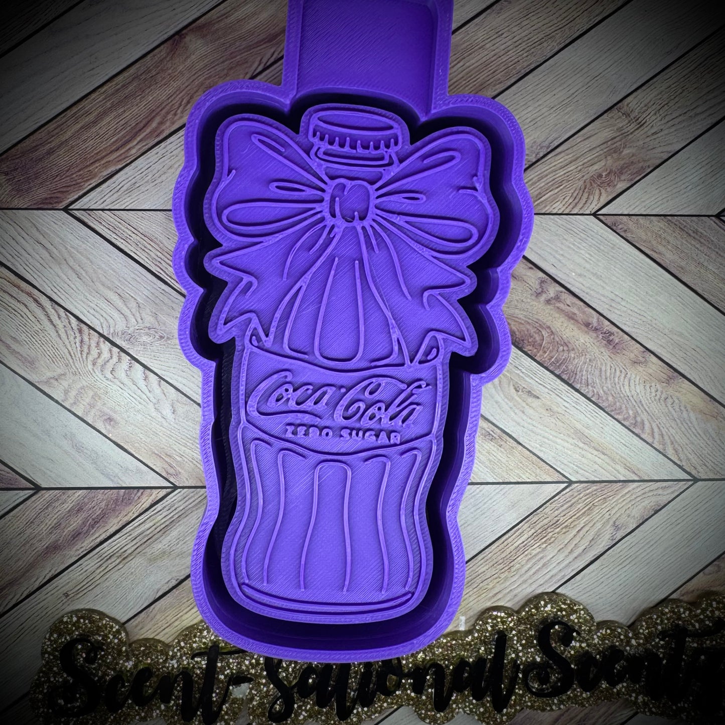 Coke Zero Bow Bottle mold