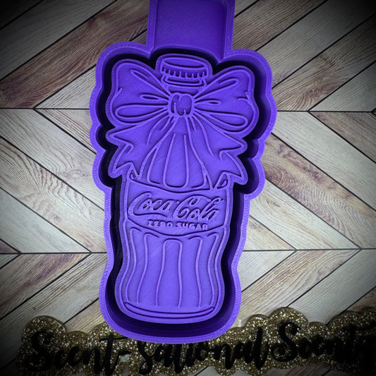 Coke Zero Bow Bottle mold