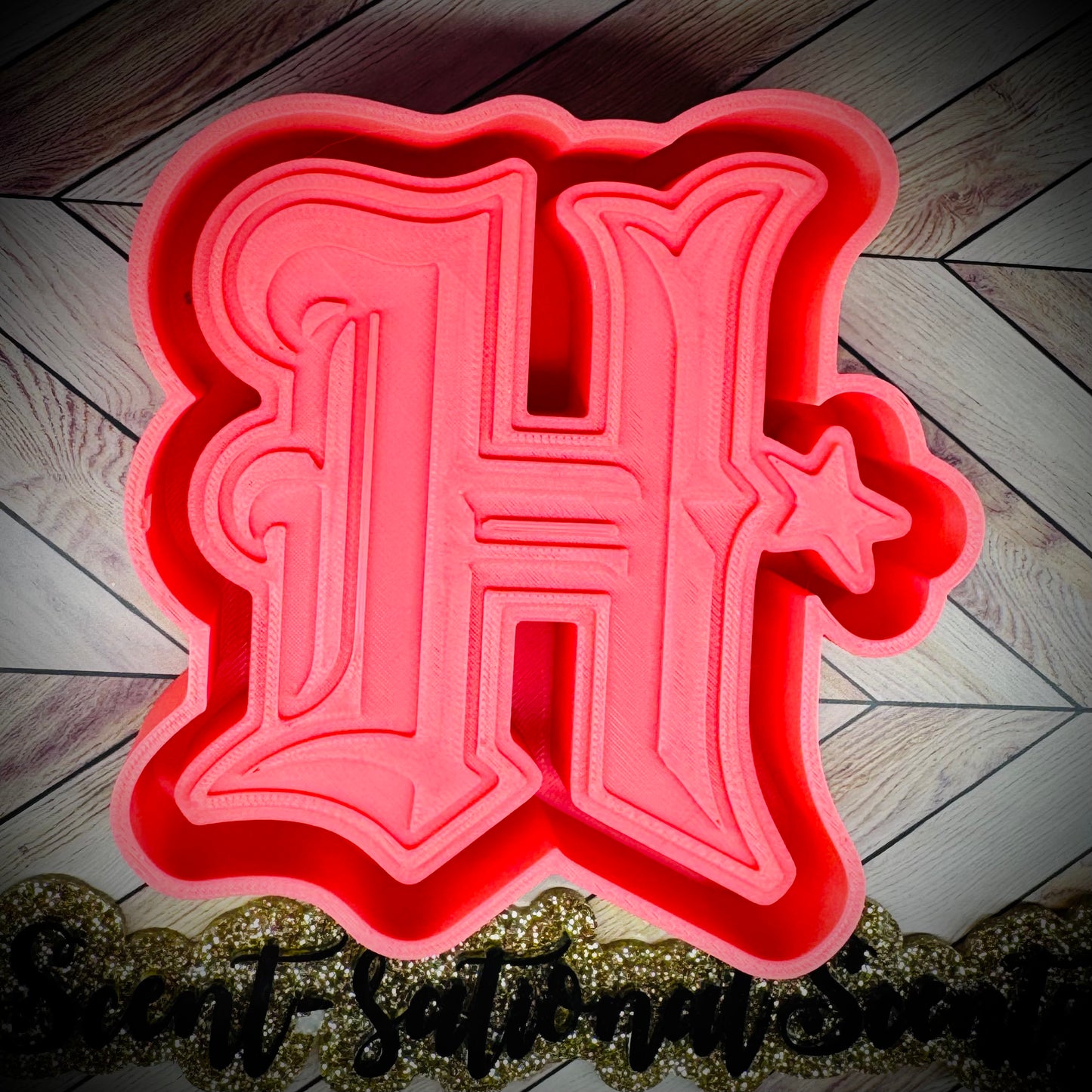 Houston Old English “H” mold