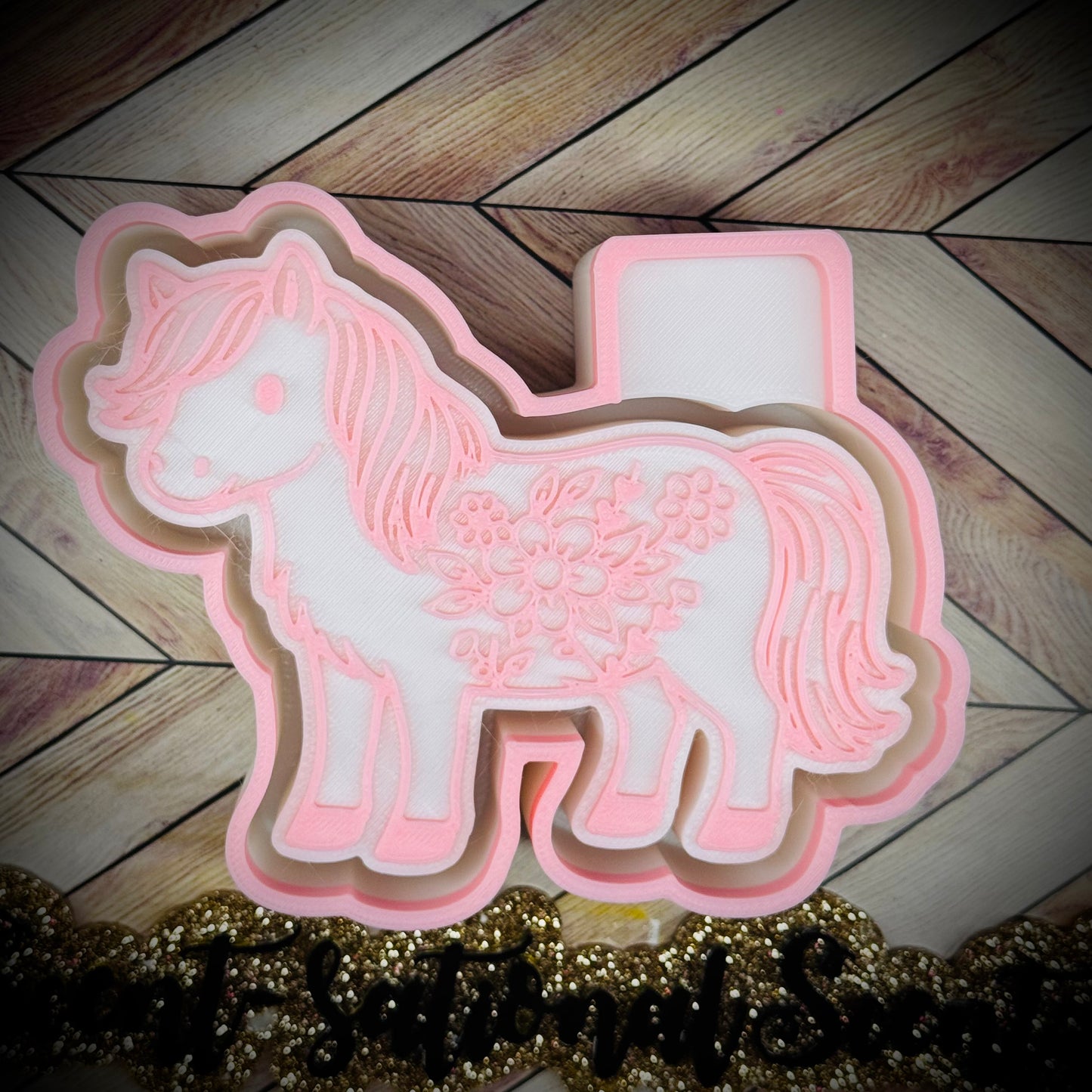 Floral Horse mold