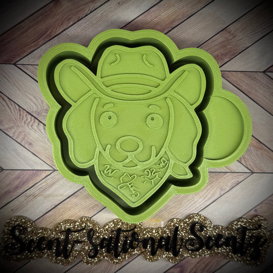 Western Branded Dachshund mold(481)
