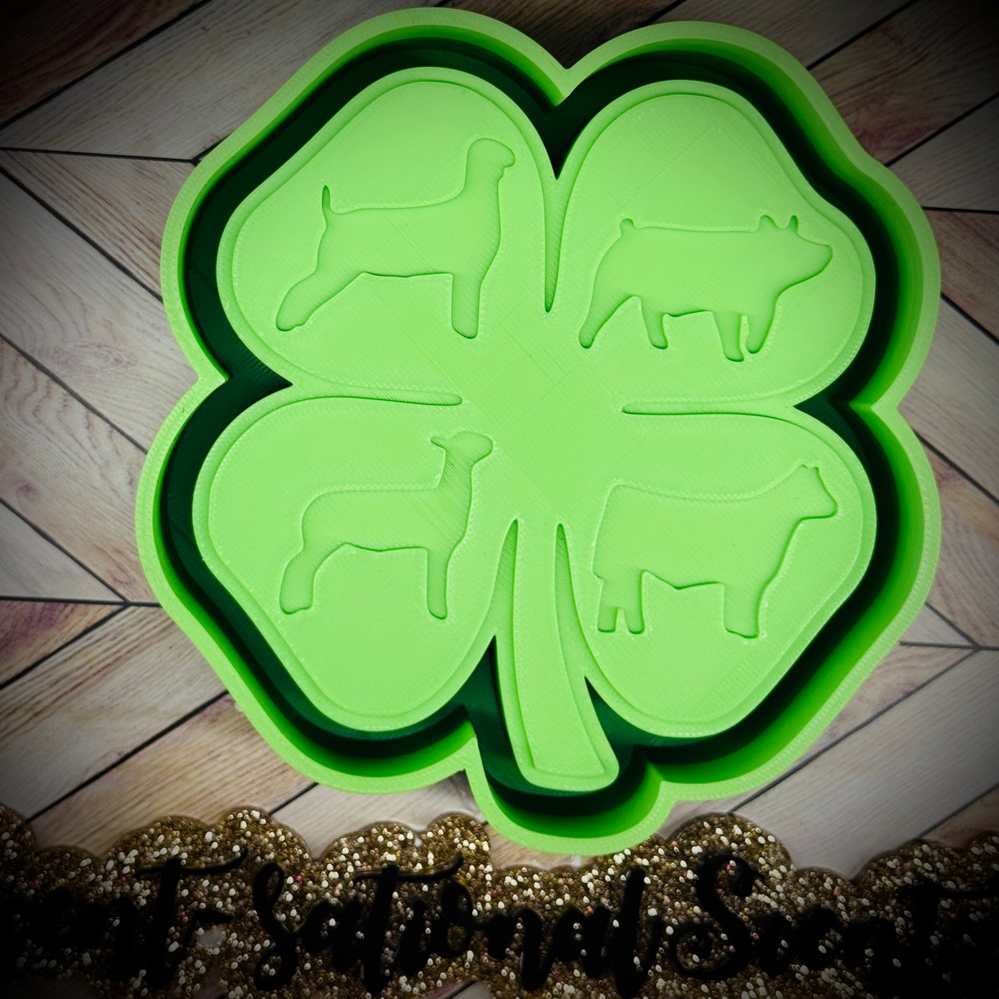 4H Clover(animals) mold(536)