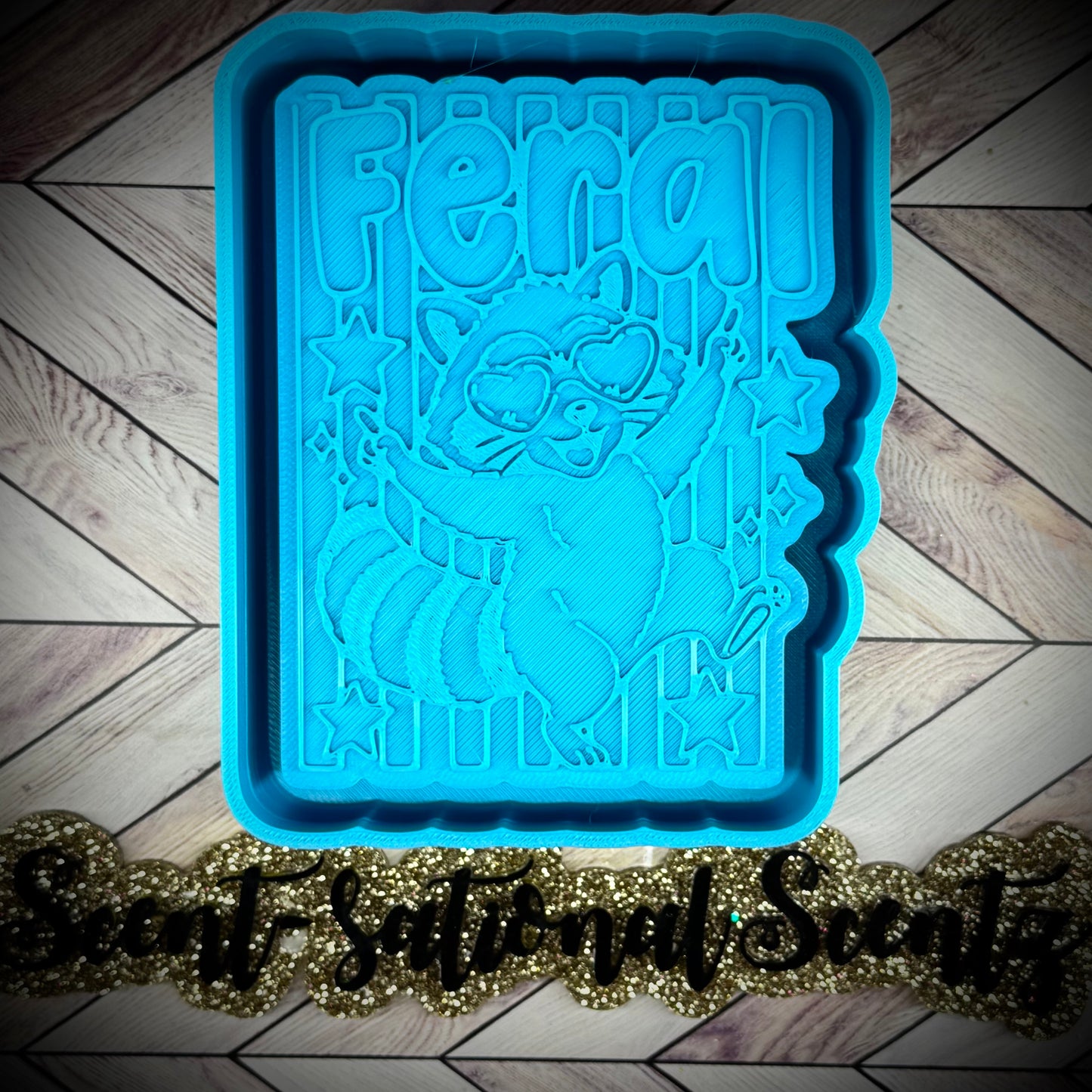 Preppy Feral Raccoon mold
