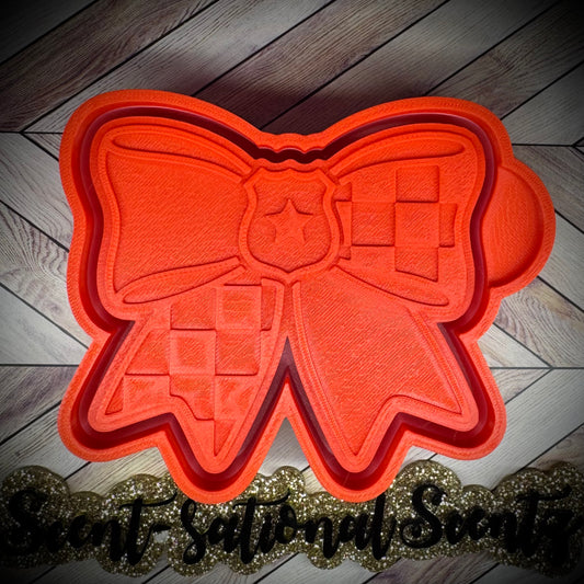 Police Badge Bow mold