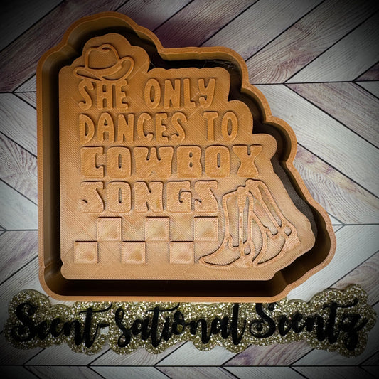 She Only Dances To Cowboy Songs mold