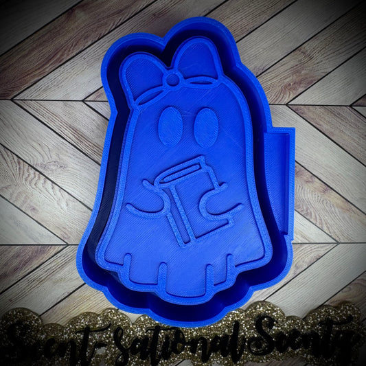 Boo-jee Reading Ghost mold