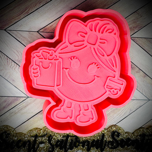 Little Miss Shopping mold