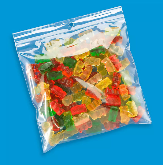 6x6 Polypropylene Bags - 4mil - 100ct