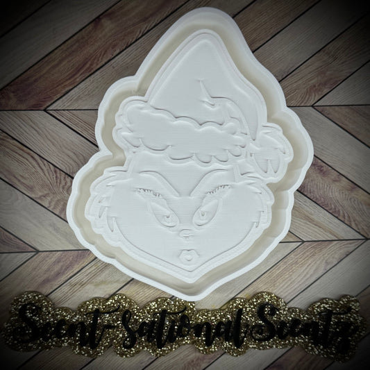 Girly Grinch mold