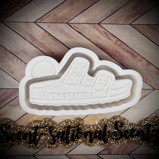 “Walk By Faith” Birkenstock mold