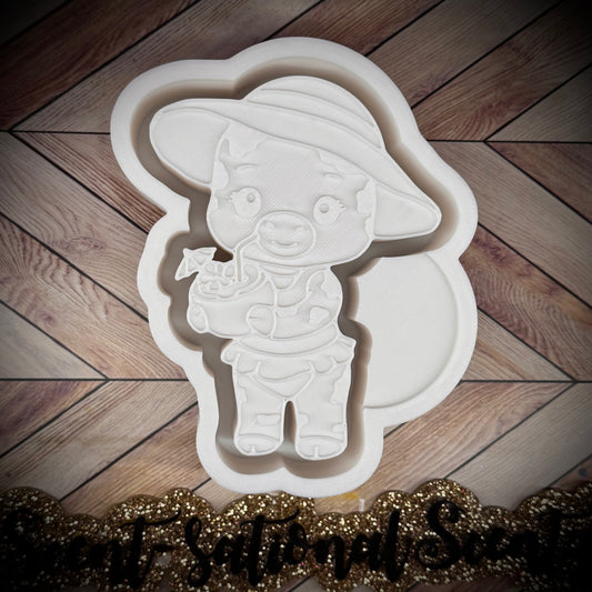 Dairy Cow w/coconut Drink mold