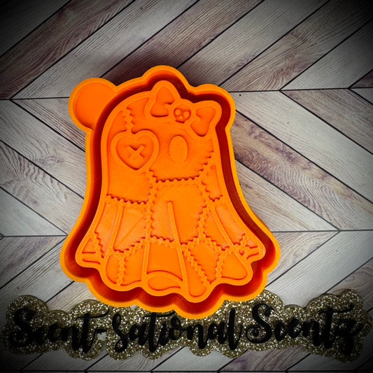 Patchwork Ghost mold