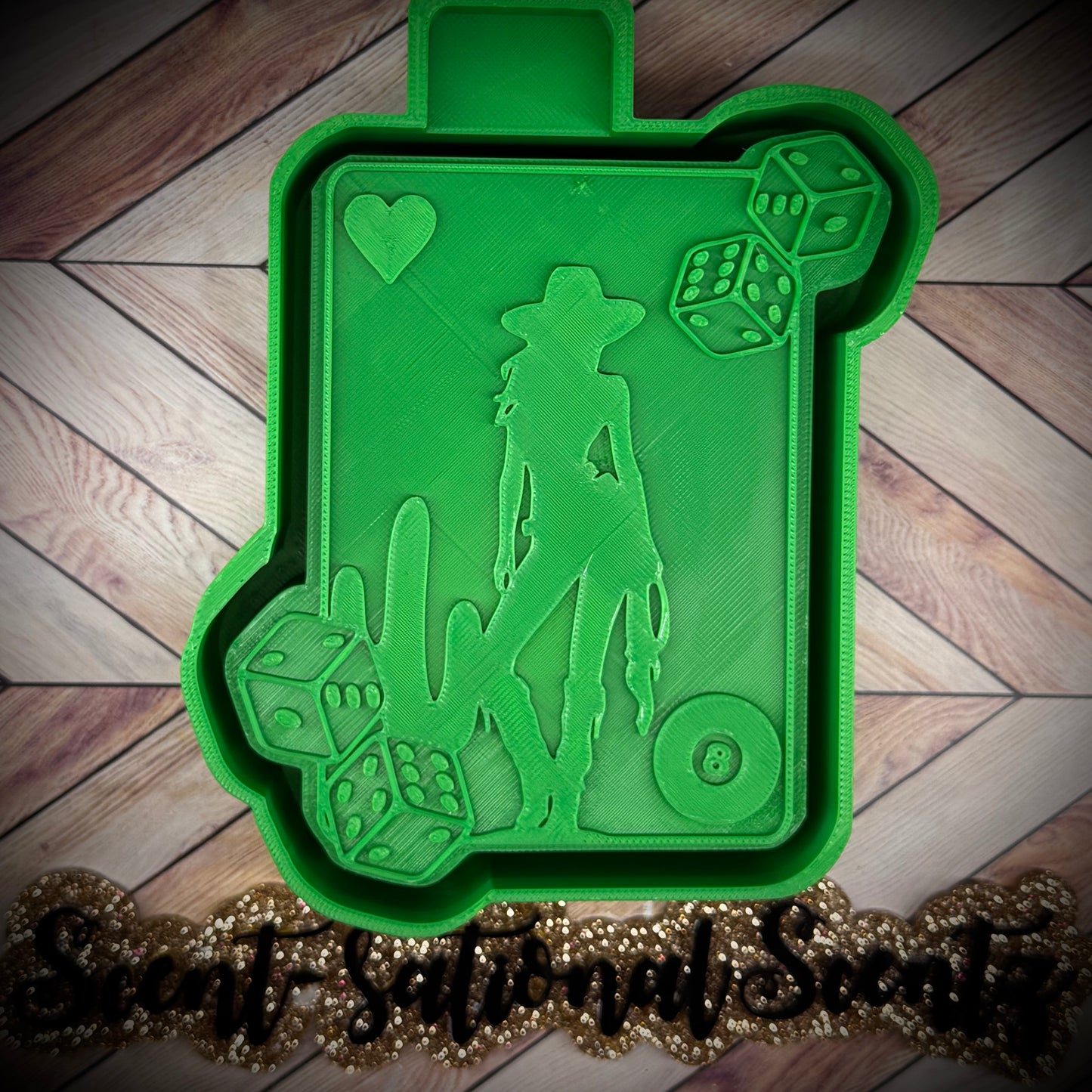 Western Playing Card mold(504)