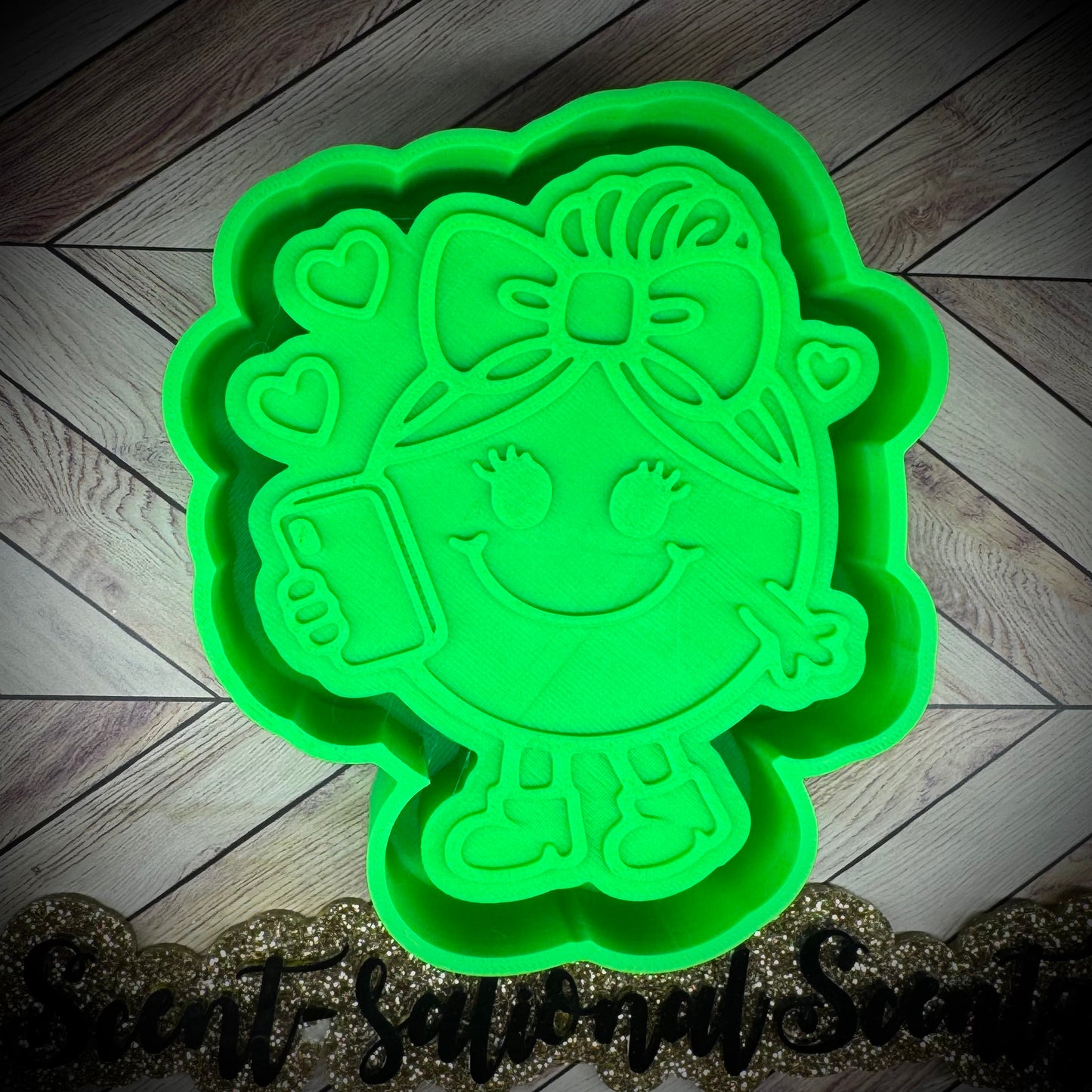 Little Miss Social Media mold