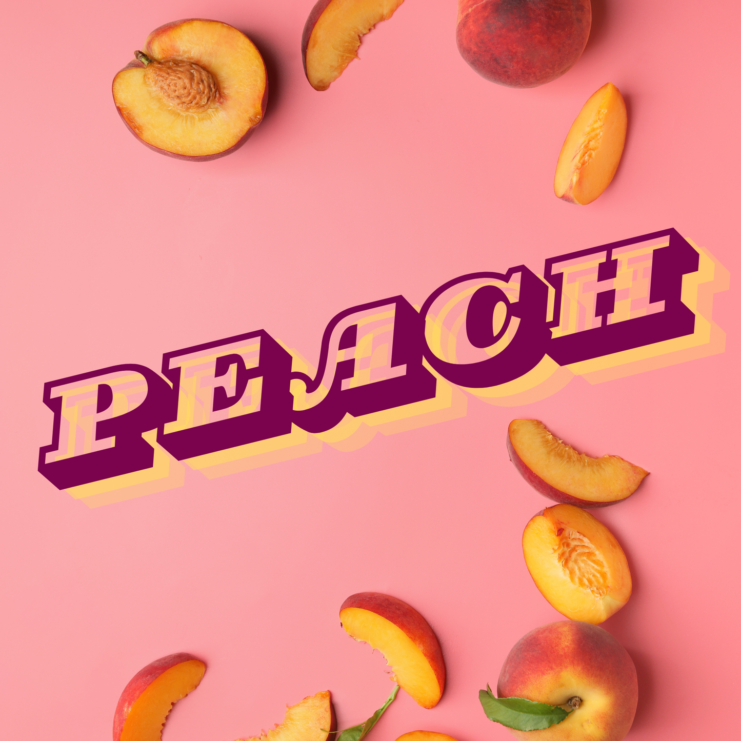 Peach scented beads