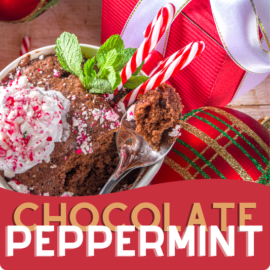 Chocolate Peppermint scented beads