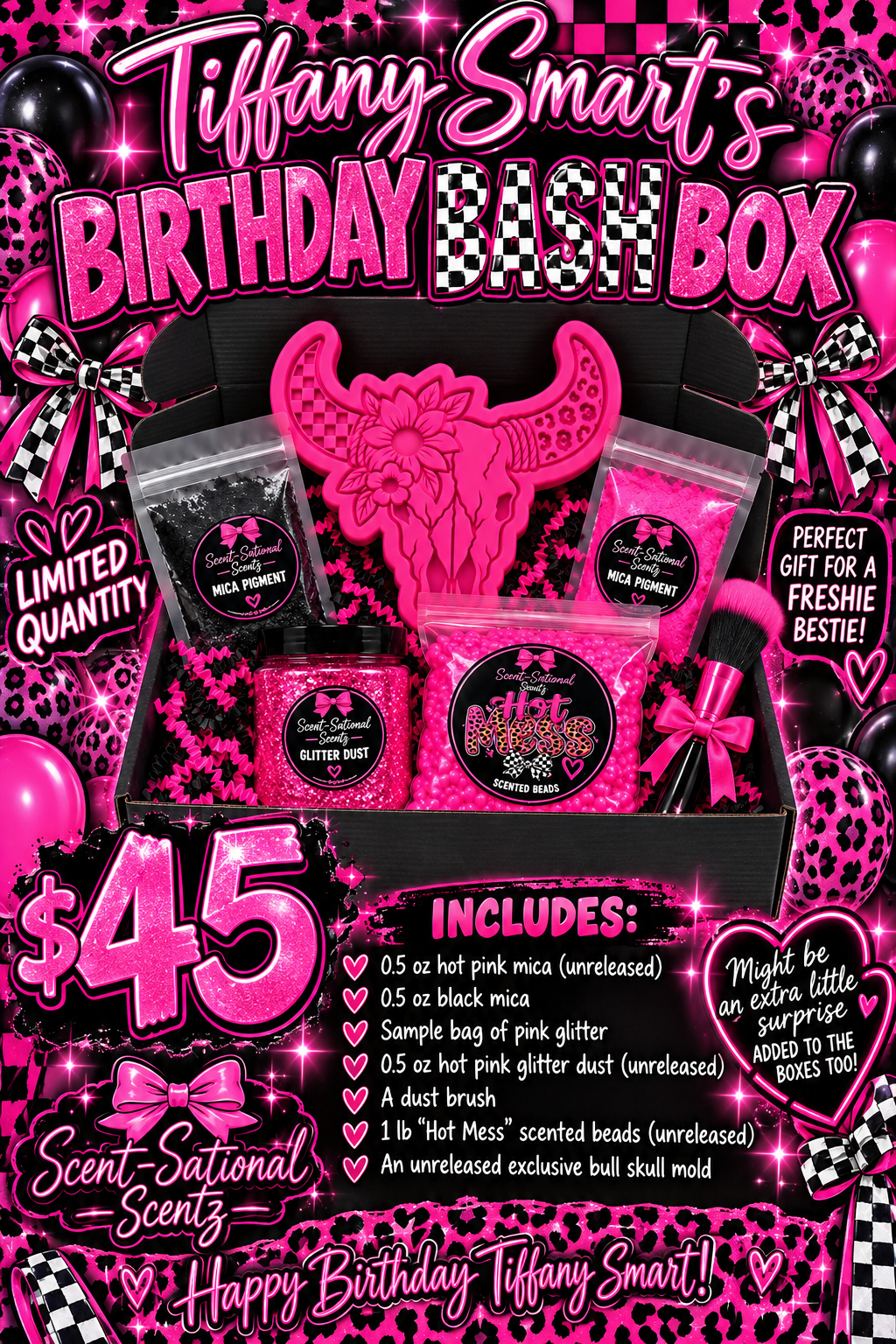 Tiffany Smart’s Birthday Bash Box