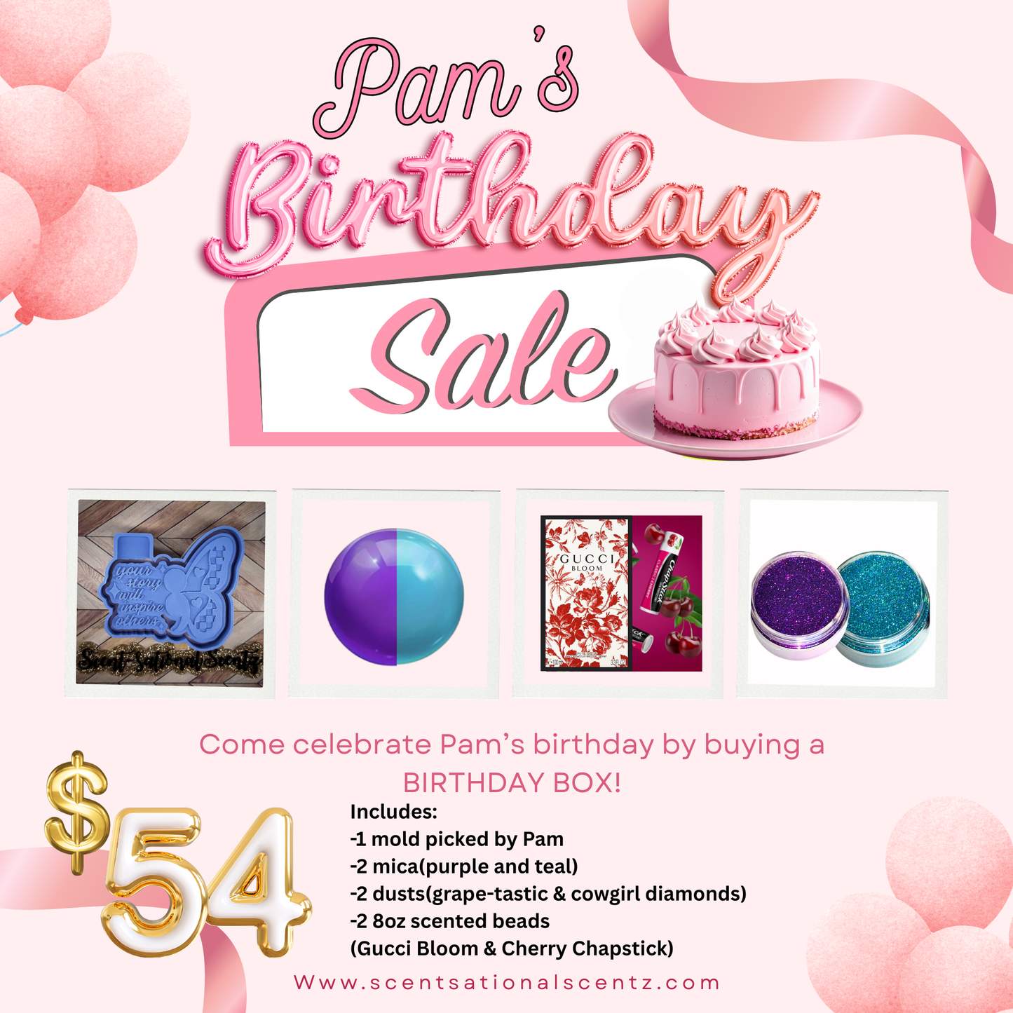 Pam’s BIRTHDAY BOX