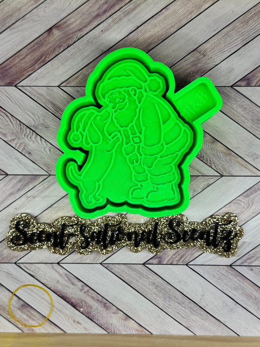 Santa Boop mold(942)