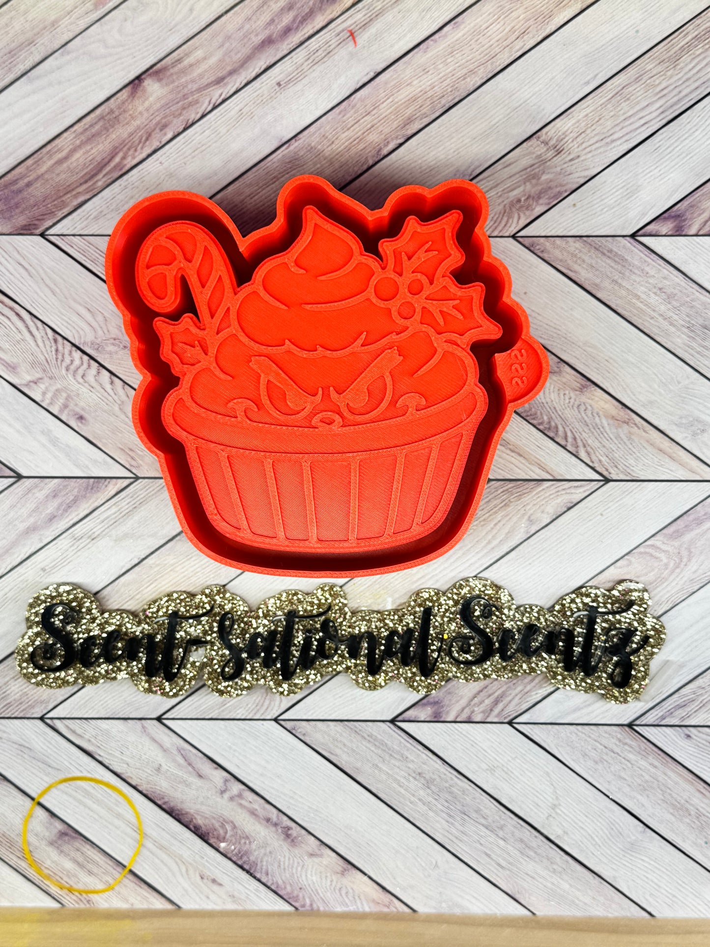 Green Man Cupcake mold(935)