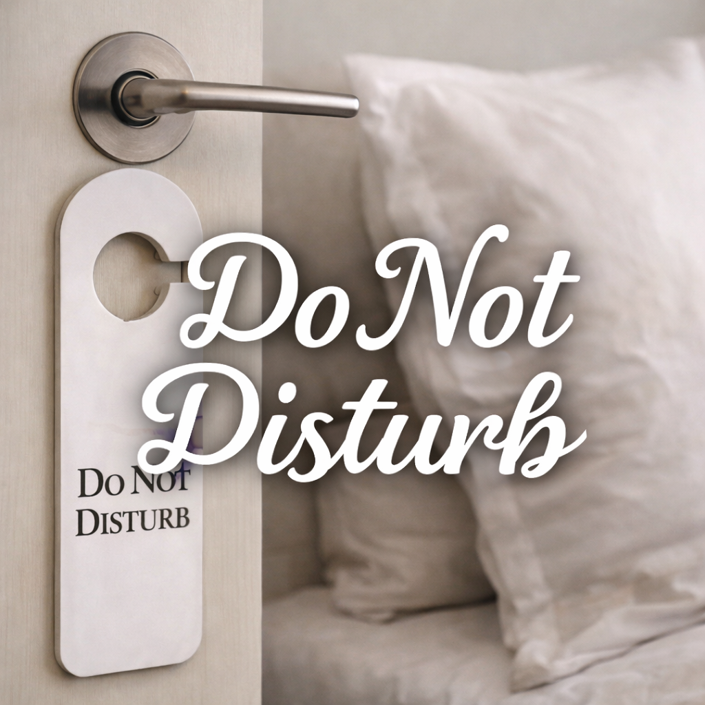Do Not Disturb scented beads