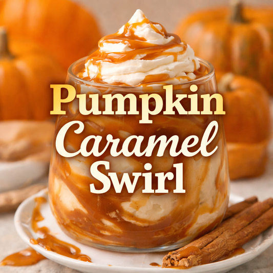 Pumpkin Caramel Swirl scented beads
