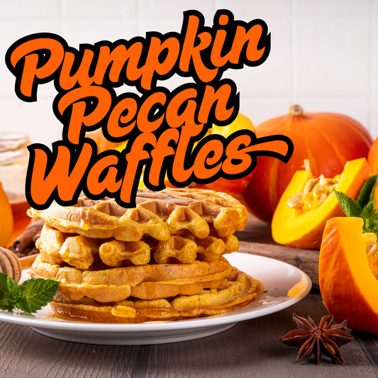 Pumpkin Pecan Waffles