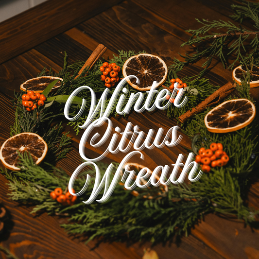 Winter Citrus Wreath