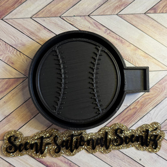 Plain Baseball Freshie Mold