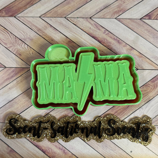 Mama Lightning Bolt Freshie Mold