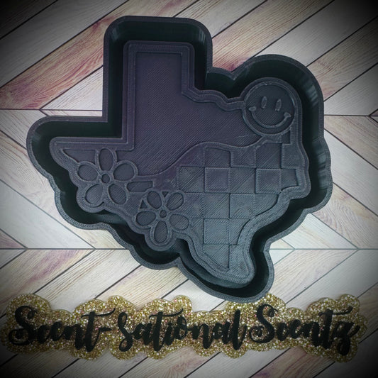 Groovy Texas Freshie Mold(67)