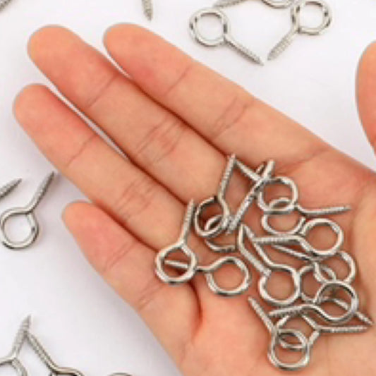 1" Eye Hooks - 50ct