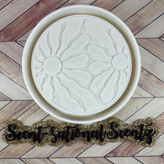 Sunny Circle Freshie Mold