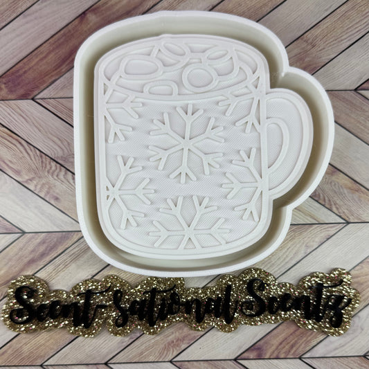 Snowflake Mug Freshie Mold