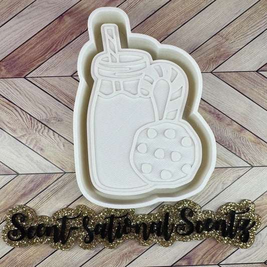 Milk And Cookies Freshie Mold