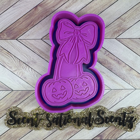 Pumpkin Cherries Freshie Mold